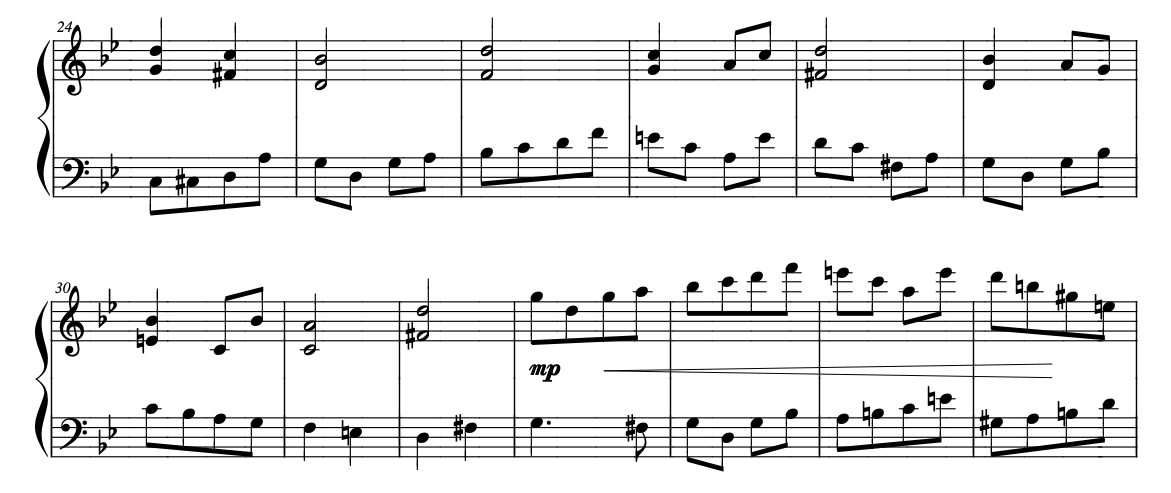 My first music composition